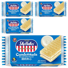SkyFlakes 空中霸王甜奶夾心餅乾, 150g, 4袋