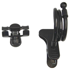 懶人手機平板支架 80cm 升級款, 黑色, 1個