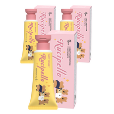루치펠로 울라울라 어린이 저불소 치약, 60g, 3개입, 1개