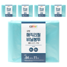 comet 280系列 垃圾袋 Magikan垃圾桶專用 11m x 84cm 無香, 27L, 5包