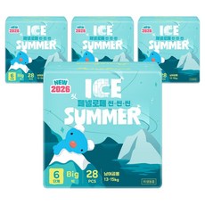 페넬로페 아이스 썸머 팬티기저귀 남여공용, 6단계, 112매
