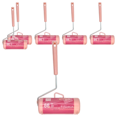 UdiLife 優的生活大師 RollerMOP 膠粘拖把, 6個, 短柄300 x 180mm 膠黏紙 160 x 內徑38mm x 60周