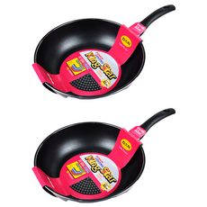 CooK&CooK King StarIH爐適用鍛造深炒鍋, 32cm, 2個