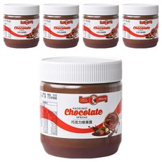 CHEF'S CHOICE 美味大師 巧克力榛果醬, 350g, 5罐