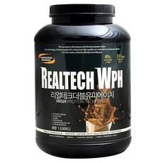 REALTECH WPH乳清蛋白粉 巧克力口味, 3kg, 1罐
