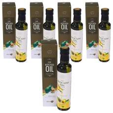 AVOFC 純鱷梨油, 250ml, 5個