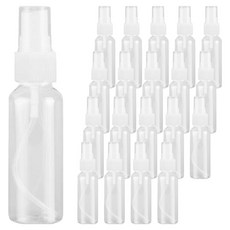 향수 미스트 스프레이 공병 용기 30ml, 흰색(캡), 20개