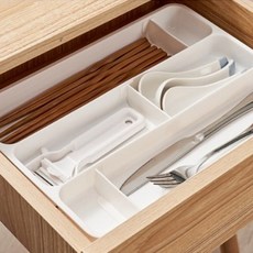 J-Life 隨心所欲餐具收納架, 白色, 1個