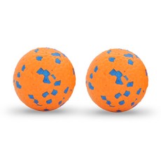 Pet Abron 狗球 70mm, 橙藍, 2顆