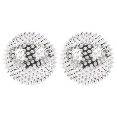 Den Villier 清爽舒適按摩器 4.7cm, 2個, 銀色