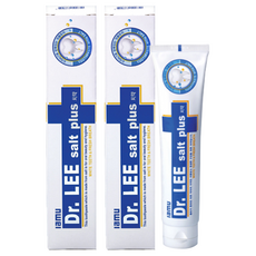 Lamu Dr. Lee 鹽加牙膏, 165g, 2個