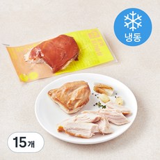 육식토끼 훈제 닭가슴살 (냉동), 100g, 15개, 1개입