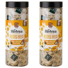 녹차원 캐모마일 허브차, 1g, 60개입, 2개