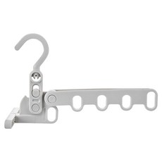 可摺疊室內曬衣架 5孔 方便收納 節省空間, White, 22 x 12.5 x 14.5cm, 1個