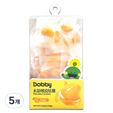 Dobby 필러블 구미 망고맛, 103g, 5개