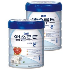 앱솔루트 오리지널 본 분유 1단계, 750g, 2개