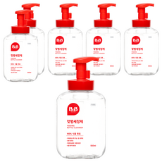 B&B 奶瓶清潔慕斯, 550ml, 6瓶