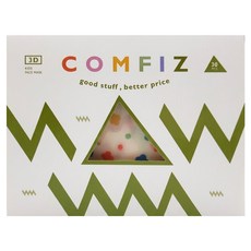 COMFIZ 康菲 大童3D立體醫療口罩 13 x 10cm 適齡7~12歲, 30片, 1盒, 花花草草