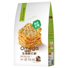 珍田生機 奇亞籽生機蘇打餅 黑椒岩鹽, 245g, 1包