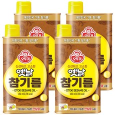 오뚜기옛날 참기름, 450ml, 4개
