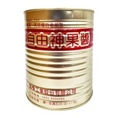 自由神 加工桔子果醬, 3.3kg, 1桶