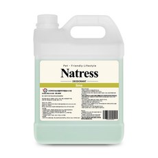 Natress 狗狗除臭劑 萊姆香味, 3.75L, 1個
