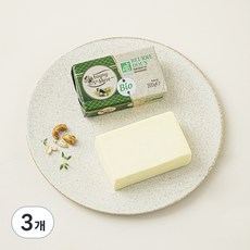 이즈니 오가닉 버터 브릭 DOUX, 200g, 3개