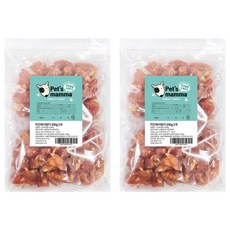 펫츠맘마 강아지 건조간식, 치킨북어말이, 2개, 200g