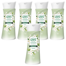 花香5 原效洗髮乳 無矽靈添加 玻尿酸精華 藜麥蛋白 茉莉花香, 200g, 5瓶