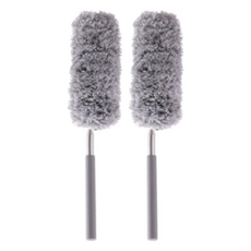 클레어라 길이조절 먼지털이개, 그레이, 2개