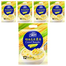 3點1刻 奶油玉米濃湯, 216g, 5袋