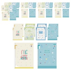 펜피아 1 000 초등 스프링노트 1-2수학 공용 10개입, 랜덤발송, 6개