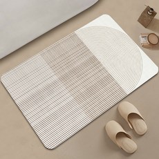 아필코 욕실 화장실 규조토발매트, L