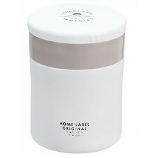 珍珠金屬 保溫/保冷便當罐 附湯匙 HB-5459, 白色, 400ml, 1個