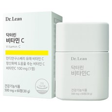 Dr.Lean 維他命C錠 30g, 60顆, 1盒