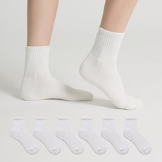 STUDIO SOCKSTOP 女性運動氣墊中筒襪6雙組