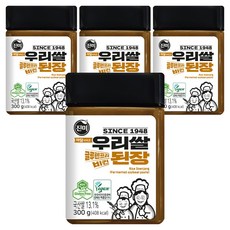 Jinmi Foods 無麩質韓國米大醬, 300g, 4個