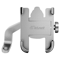 KTnet 廣鐸 全鋁金屬手機機車支架 ST55, KTPSMAC-055SL, 銀色