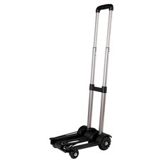 鋁合金折疊拉桿車 3秒快速折疊 不佔空間 附贈一條固定彈力繩, 消光黑, 1個