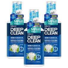 快潔適 多益肽潔口液 MP68+CHX 配合 草本 6種類 500mL, 3瓶