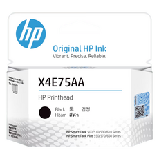 hp 惠普 SmarkTank X4E75AA 更換列印頭, 黑色, 1個
