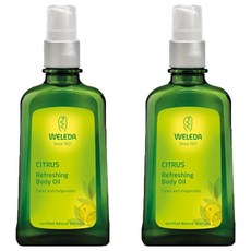 WELEDA 薇蕾德 柑橘清爽身體油, 100ml, 2個