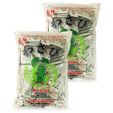 松井 山葵醬包 隨身包裝 嗆辣爽勁 (100包入), 1kg, 2袋