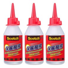 3M Scotch 保麗龍膠, 修補黏著容易淨手水洗方便, 3瓶