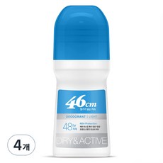 온더바디 46cm나이아신아마이드 롤온 데오드란트 라이트, 75ml, 4개