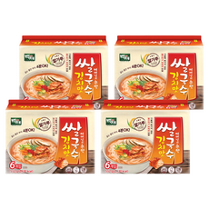 백제 김치맛 쌀국수, 92g, 24개