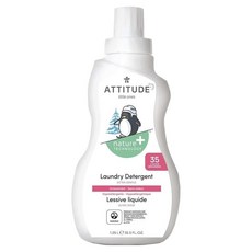 ATTITUDE 艾特優 嬰幼兒洗衣精 1.04L 無味, 天然成份 低過敏性, 1瓶