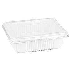 스완 일회용기 23197 백색 2000ml, 200개, 1개입