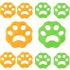 洗衣機毛髮去除器 綠色+黃色, 5套