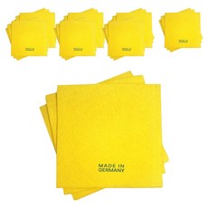 HOME VALUANCE 大榮 德國不織布抹布 黃色, 24個
